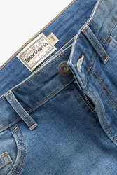Next Jeansshorts Skinny Fit Jeansshorts Blau/Dunkelblau/Hellblau