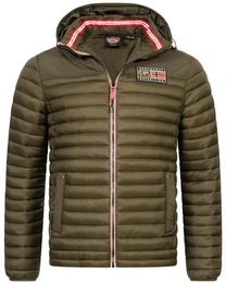 Steppjacke Herbst Winter Jacke bergangsjacke Outdoor Kapuze abnehmbar Steppjacke