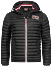Steppjacke Herbst Winter Jacke bergangsjacke Outdoor Kapuze abnehmbar Steppjacke