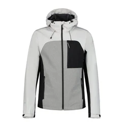 Icepeak Funktionsjacke Brooker Softshelljacke für Herren Grau/Hellgrau/Silber/Schwarz