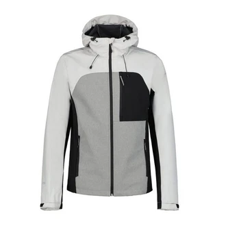 Icepeak Funktionsjacke Brooker Softshelljacke für Herren Grau/Hellgrau/Silber/Schwarz