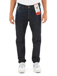 Tapered-fit-Jeans Regular Stretch Hose - D-Fining 09A20 - Lnge:32