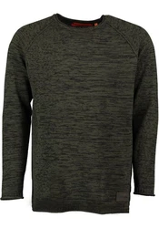 Tom Collins Strickpullover Nusupi Dunkelgrün/Grün
