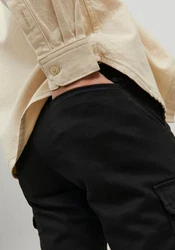 JACK & JONES Hose JPSTOllie Bowie schwarz
