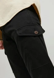 JACK & JONES Hose JPSTOllie Bowie schwarz