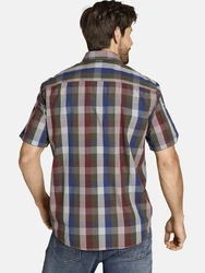 Jan Vanderstorm Kurzarmhemd REEDO Mischfarben/Braun/Blau/Hellblau/Beige/Grau