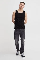 !Solid Tanktop SDCasal 3er-Pack Blau/Dunkelblau/Hellblau