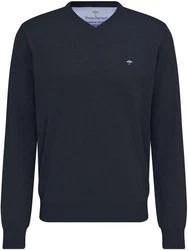 FYNCH-HATTON Strickpullover SFPK211 Dunkelblau/Blau/Hellblau