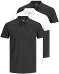 Jack & Jones Poloshirt (3er-Pack) in Unifarbe Unifarbe