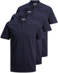 Jack & Jones Poloshirt (3er-Pack) in Unifarbe Unifarbe
