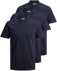 Jack & Jones Poloshirt (3er-Pack) in Unifarbe Unifarbe