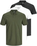 Jack & Jones Poloshirt (3er-Pack) in Unifarbe Unifarbe