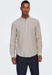 ONLY & SONS Hemd Caiden beigemeliert