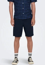 ONLY & SONS Shorts Linus Dunkelblau/Blau