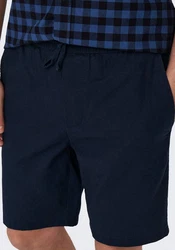 ONLY & SONS Shorts Linus Dunkelblau/Blau
