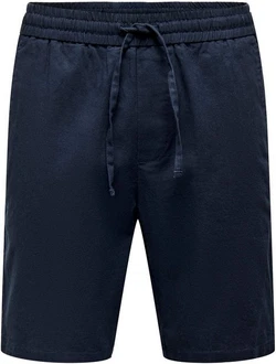 ONLY & SONS Shorts Linus Dunkelblau/Blau