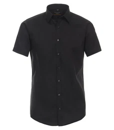 Kurzarmhemd uni Slim Fit