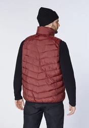 Chiemsee Winterjacke Men Padded Vest Braun/Bordeaux/Dunkelrot/Rot