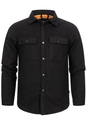 Indicode Winterjacke Henderson Schwarz