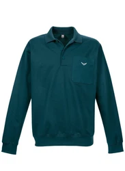 Trigema Sweatshirt Langarm Polo 