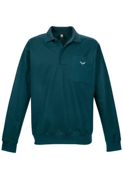 Trigema Sweatshirt Langarm Polo Trigema Sweatshirt Langarm Polo