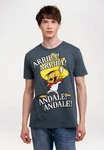 LOGOSHIRT T-Shirt Speedy Gonzales Blau/Grün/Hellblau