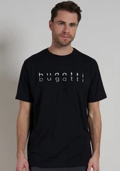 bugatti T-Shirt mit angenehmem Tragekomfort Dunkelblau/Gelb/Schwarz/Beige/Rosa