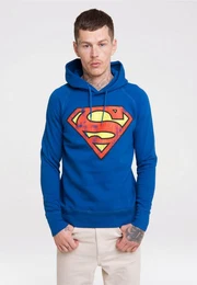 Kapuzensweatshirt DC Superman Logo mit Superhelden-Print