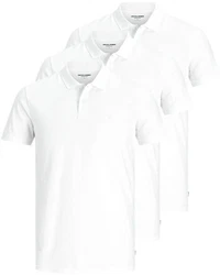 Jack & Jones Poloshirt (3er-Pack) in Unifarbe Unifarbe