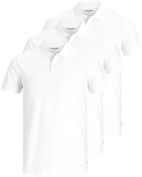 Jack & Jones Poloshirt (3er-Pack) in Unifarbe Unifarbe