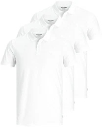 Poloshirt (3er-Pack) in Unifarbe