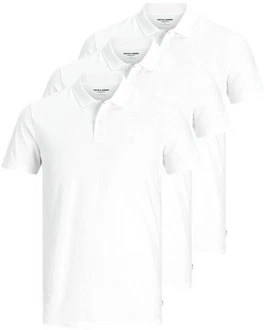 Jack & Jones Poloshirt (3er-Pack) in Unifarbe Unifarbe