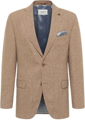 Carl Gross Anzugsakko Braun/Beige/Khaki