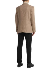 Carl Gross Anzugsakko Braun/Beige/Khaki