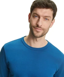 FALKE Langarmshirt Blau/Hellblau/Dunkelblau