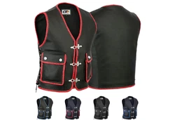 German Wear Motorradweste GW688 Biker Weste 