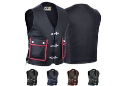 German Wear Motorradweste GW688 Biker Weste 