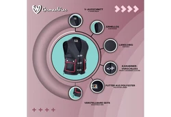 German Wear Motorradweste GW688 Biker Weste 