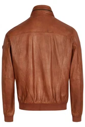 bugatti Lederjacke BUFABIANO Braun/Orange/Beige/Rot