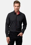 Rusty Neal Langarmhemd Rot/Schwarz/Dunkelrot Rusty Neal Langarmhemd Rot/Schwarz/Dunkelrot
