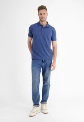 LERROS Poloshirt Two-Tone-Piqu 