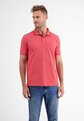 LERROS Poloshirt Two-Tone-Piqu Rot