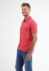 LERROS Poloshirt Two-Tone-Piqu Rot