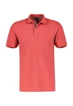 LERROS Poloshirt Two-Tone-Piqu Rot