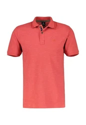 LERROS Poloshirt Two-Tone-Piqu Rot