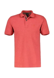 LERROS Poloshirt Two-Tone-Piqu Rot