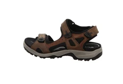 Ecco Offroad Sandale Trekkingschuh Beige/Braun/Dunkelbraun