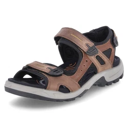 Ecco Offroad Sandale Trekkingschuh Beige/Braun/Dunkelbraun