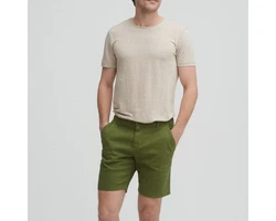 LIVING CRAFTS Bermuda-Short MIKA Khaki/Dunkelgrün/Grün