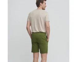 LIVING CRAFTS Bermuda-Short MIKA Khaki/Dunkelgrün/Grün